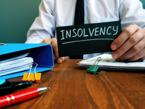  The difference between insolvency and bankruptcy, explained.