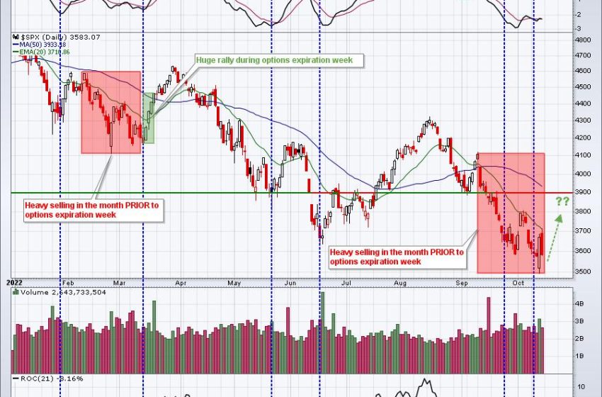  Net Put Premium And Options Expiration Week Suggest A Huge Rally Ahead