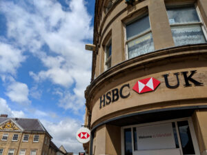  HSBC announces it will close 114 branches across the UK next year as it blames the pandemic