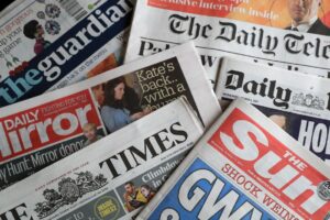  New data law poses threat to free speech, newspaper editors warn ministers