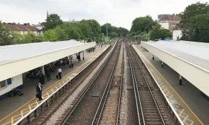  Almost no trains are running across the whole of England today as drivers strike