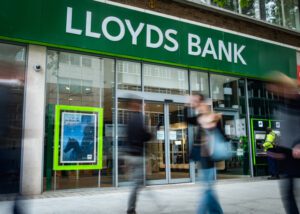  Lloyds profits swell by nearly 50 per cent with interest rate rise boost