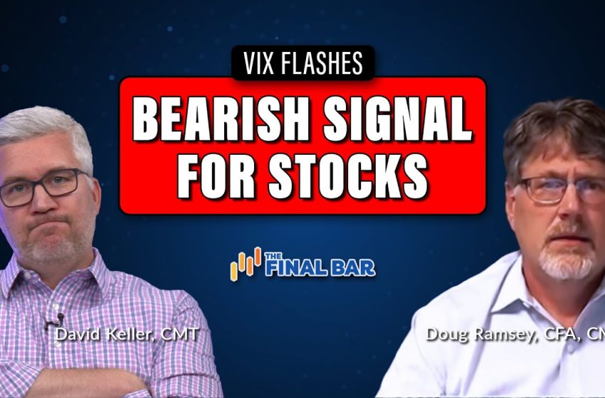  VIX Flashes a Key BEARISH Symbol for Stocks!