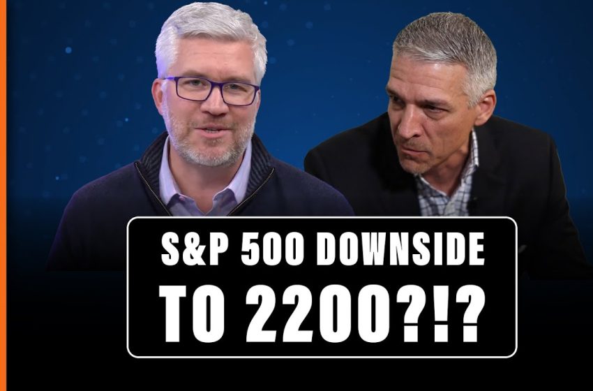  Here’s a Scary Scenario for You: S&P 500 Downside to 2200?!?