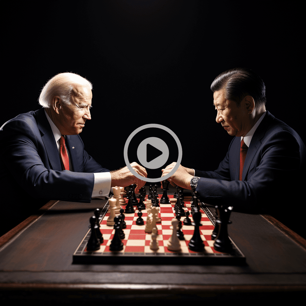 Biden and Xi Jinping