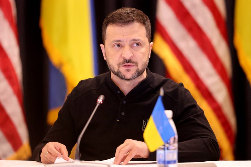  Zelensky of Ukraine Makes a Stand for Lifting Weapon Restrictions