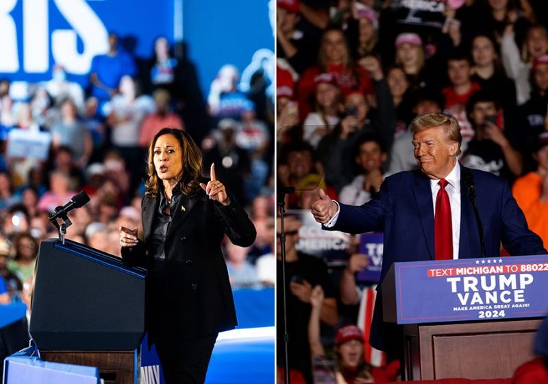  Clash of Strategies: Harris and Trump Forge Separate Paths in Deadlocked Election