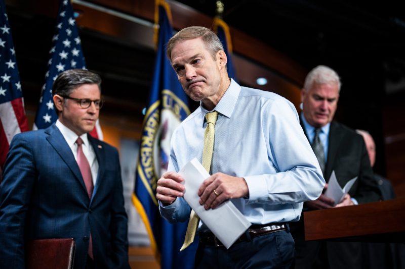  Rep. Jim Jordan Vies for Leadership Role in Potential House Republican Minority