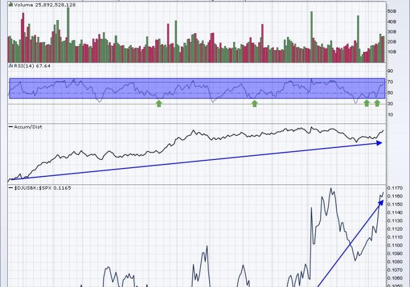  Only One Group Has Shown Consistent Relative Strength For The Past Year