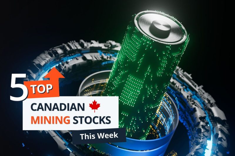 Top 5 Canadian Mining Stocks This Week: Sigma Lithium Flips the Switch with 64 Percent Gain