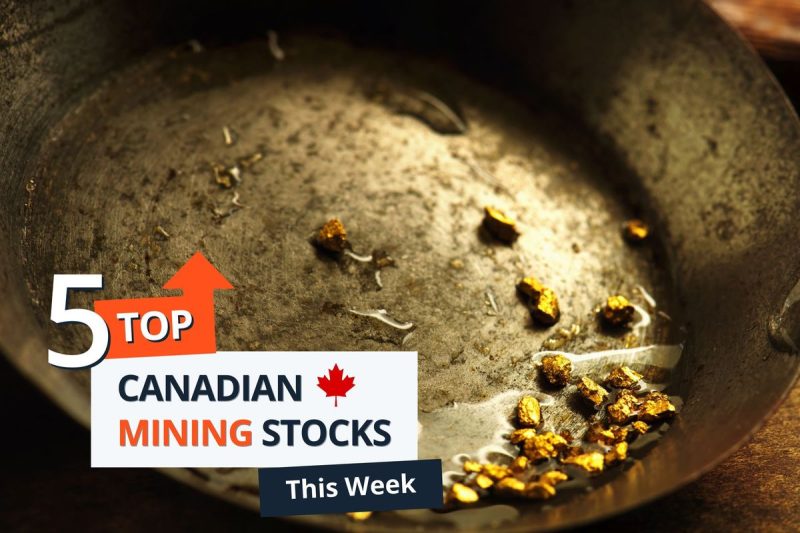  Top 5 Canadian Mining Stocks This Week: Quarterback Resources Scores with 160 Percent Gain